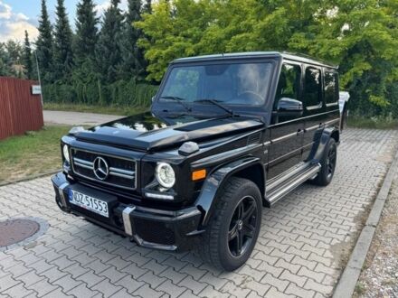 Черный Мерседес Г-Класс, объемом двигателя 5.5 л и пробегом 200 тыс. км за 8500 $, фото 1 на Automoto.ua