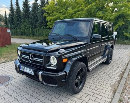 Черный Мерседес Г-Класс, объемом двигателя 5.5 л и пробегом 200 тыс. км за 8500 $, фото 1 на Automoto.ua
