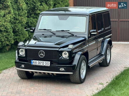 Мерседес Г-Класс 2005 в Киеве на Automoto.ua Черный Мерседес Г-Класс, объемом двигателя 5.5 л и пробегом 130 тыс. км за 43999 $, фото 1 на Automoto.ua