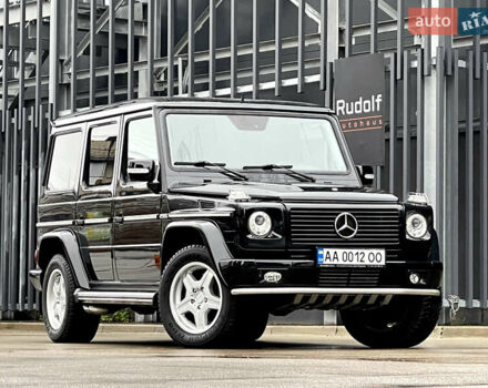 Черный Мерседес Г-Класс, объемом двигателя 5.5 л и пробегом 131 тыс. км за 45000 $, фото 1 на Automoto.ua