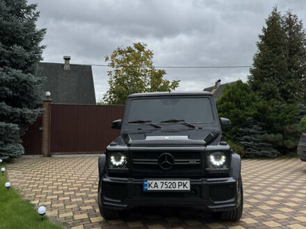 Черный Мерседес Г-Класс, объемом двигателя 4.97 л и пробегом 215 тыс. км за 34000 $, фото 1 на Automoto.ua