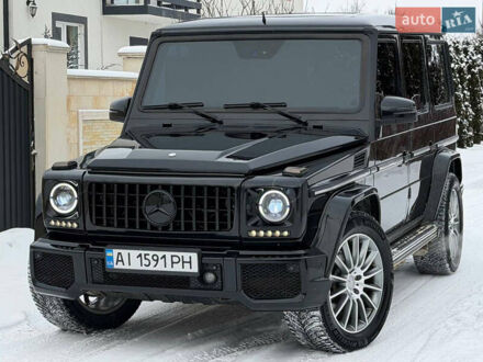 Черный Мерседес Г-Класс, объемом двигателя 5.5 л и пробегом 229 тыс. км за 33900 $, фото 1 на Automoto.ua