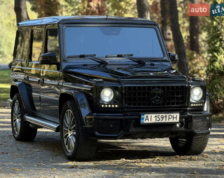 Черный Мерседес Г-Класс, объемом двигателя 5.44 л и пробегом 229 тыс. км за 34900 $, фото 1 на Automoto.ua