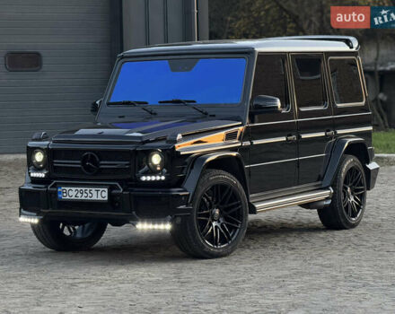 Черный Мерседес Г-Класс, объемом двигателя 4.97 л и пробегом 215 тыс. км за 33800 $, фото 1 на Automoto.ua