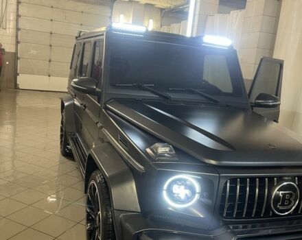 Черный Мерседес Г-Класс, объемом двигателя 5.5 л и пробегом 219 тыс. км за 40000 $, фото 1 на Automoto.ua
