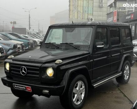 Черный Мерседес Г-Класс, объемом двигателя 5 л и пробегом 98 тыс. км за 31690 $, фото 1 на Automoto.ua