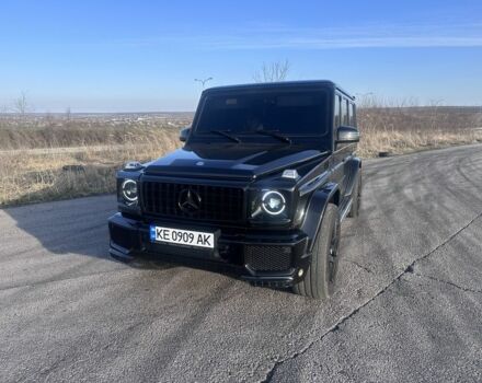 Черный Мерседес Г-Класс, объемом двигателя 5 л и пробегом 200 тыс. км за 37500 $, фото 1 на Automoto.ua