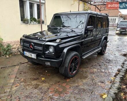 Черный Мерседес Г-Класс, объемом двигателя 4.97 л и пробегом 252 тыс. км за 23600 $, фото 1 на Automoto.ua