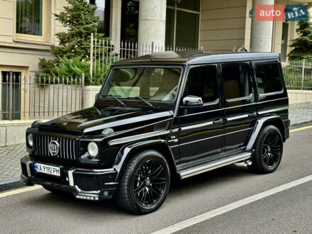 Черный Мерседес Г-Класс, объемом двигателя 5.5 л и пробегом 180 тыс. км за 40000 $, фото 1 на Automoto.ua