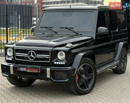 Черный Мерседес Г-Класс, объемом двигателя 5 л и пробегом 210 тыс. км за 29500 $, фото 1 на Automoto.ua