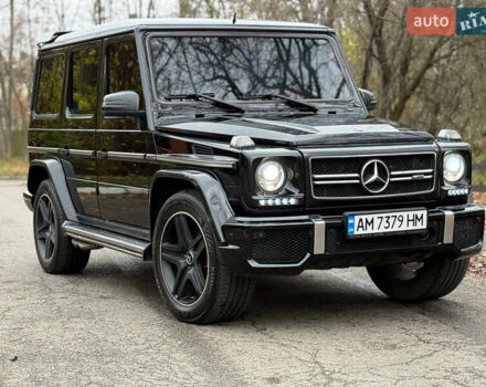 Черный Мерседес Г-Класс, объемом двигателя 5 л и пробегом 238 тыс. км за 33500 $, фото 1 на Automoto.ua