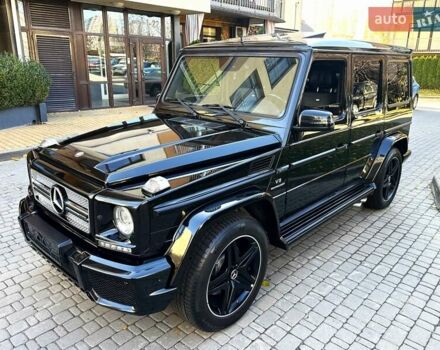 Черный Мерседес Г-Класс, объемом двигателя 5.5 л и пробегом 156 тыс. км за 37999 $, фото 1 на Automoto.ua