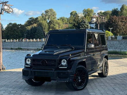 Черный Мерседес Г-Класс, объемом двигателя 5.44 л и пробегом 161 тыс. км за 39000 $, фото 1 на Automoto.ua