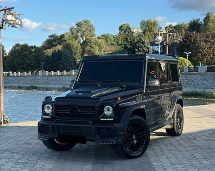 Черный Мерседес Г-Класс, объемом двигателя 5.44 л и пробегом 161 тыс. км за 39000 $, фото 1 на Automoto.ua