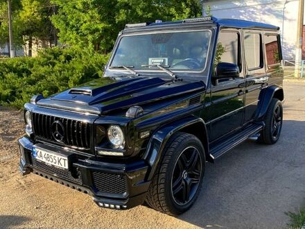 Мерседес Г-Класс 2011 в Баштанке на Automoto.ua Черный Мерседес Г-Класс, объемом двигателя 5.4 л и пробегом 180 тыс. км за 38000 $, фото 1 на Automoto.ua