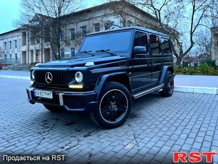 Черный Мерседес Г-Класс, объемом двигателя 5.5 л и пробегом 180 тыс. км за 43500 $, фото 1 на Automoto.ua