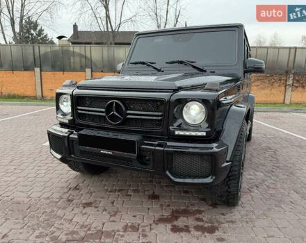 Черный Мерседес Г-Класс, объемом двигателя 5.46 л и пробегом 96 тыс. км за 70000 $, фото 1 на Automoto.ua