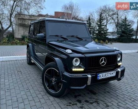 Черный Мерседес Г-Класс, объемом двигателя 5.5 л и пробегом 180 тыс. км за 43500 $, фото 1 на Automoto.ua