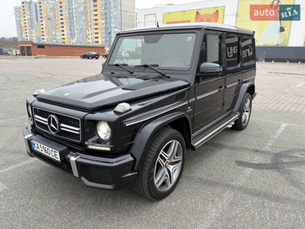 Черный Мерседес Г-Класс, объемом двигателя 5.5 л и пробегом 132 тыс. км за 42900 $, фото 1 на Automoto.ua