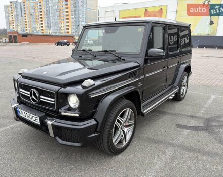 Черный Мерседес Г-Класс, объемом двигателя 5.5 л и пробегом 132 тыс. км за 42900 $, фото 1 на Automoto.ua