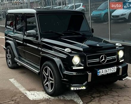 Черный Мерседес Г-Класс, объемом двигателя 5.5 л и пробегом 126 тыс. км за 49900 $, фото 1 на Automoto.ua