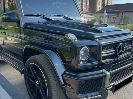Черный Мерседес Г-Класс, объемом двигателя 5.46 л и пробегом 92 тыс. км за 75000 $, фото 1 на Automoto.ua