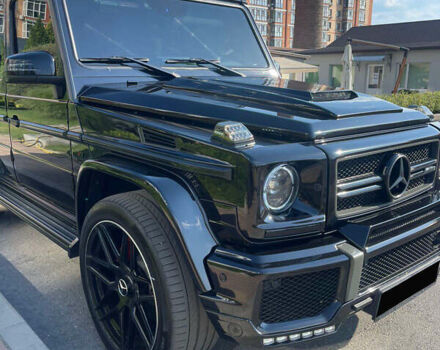 Черный Мерседес Г-Класс, объемом двигателя 5.46 л и пробегом 92 тыс. км за 75000 $, фото 1 на Automoto.ua