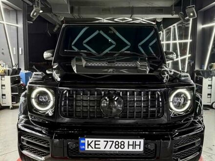 Мерседес Г-Класс 2021 в Днепре (Днепропетровске) на Automoto.ua Черный Мерседес Г-Класс, объемом двигателя 3.98 л и пробегом 72 тыс. км за 155000 $, фото 1 на Automoto.ua