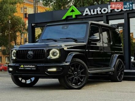 Мерседес Г-Клас 2022 у Києві на Automoto.ua Чорний Мерседес Г-Клас, об'ємом двигуна 2.93 л та пробігом 34 тис. км за 169999 $, фото 1 на Automoto.ua
