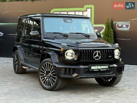 Мерседес Г-Клас 2025 у Києві на Automoto.ua Чорний Мерседес Г-Клас, об'ємом двигуна 3.98 л та пробігом 11 тис. км за 327000 $, фото 1 на Automoto.ua