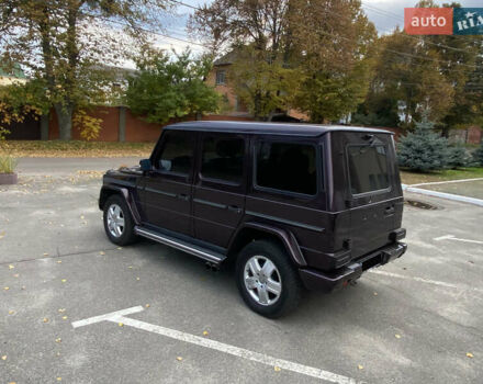 Фиолетовый Мерседес Г-Класс, объемом двигателя 4.97 л и пробегом 269 тыс. км за 18500 $, фото 8 на Automoto.ua