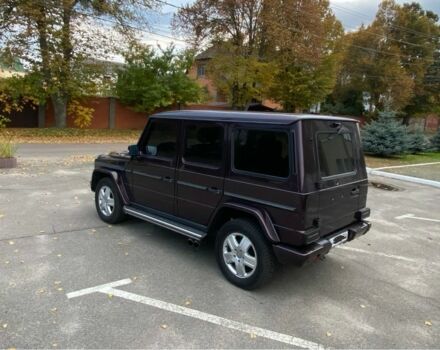 Фиолетовый Мерседес Г-Класс, объемом двигателя 5 л и пробегом 242 тыс. км за 18500 $, фото 7 на Automoto.ua