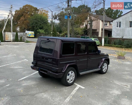 Фиолетовый Мерседес Г-Класс, объемом двигателя 4.97 л и пробегом 269 тыс. км за 18500 $, фото 5 на Automoto.ua