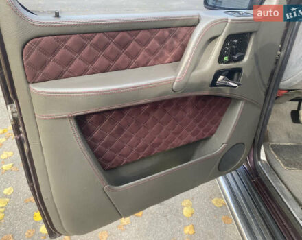 Фиолетовый Мерседес Г-Класс, объемом двигателя 4.97 л и пробегом 269 тыс. км за 18500 $, фото 10 на Automoto.ua