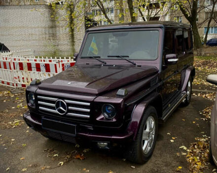 Фиолетовый Мерседес Г-Класс, объемом двигателя 4.97 л и пробегом 269 тыс. км за 18500 $, фото 1 на Automoto.ua