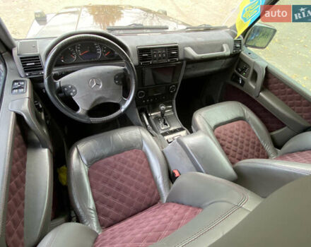 Фиолетовый Мерседес Г-Класс, объемом двигателя 4.97 л и пробегом 269 тыс. км за 18500 $, фото 13 на Automoto.ua