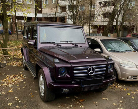 Фиолетовый Мерседес Г-Класс, объемом двигателя 4.97 л и пробегом 269 тыс. км за 18500 $, фото 2 на Automoto.ua