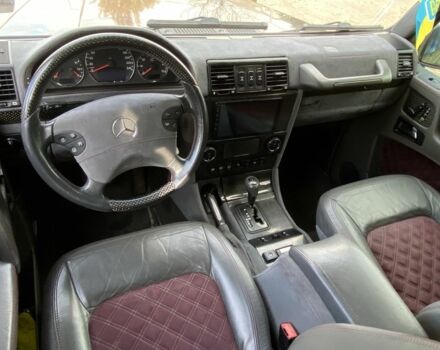 Фиолетовый Мерседес Г-Класс, объемом двигателя 5 л и пробегом 242 тыс. км за 18500 $, фото 12 на Automoto.ua