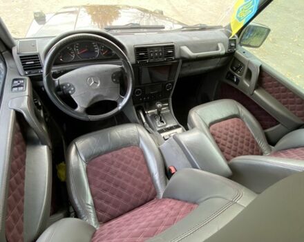 Фиолетовый Мерседес Г-Класс, объемом двигателя 5 л и пробегом 242 тыс. км за 18500 $, фото 13 на Automoto.ua