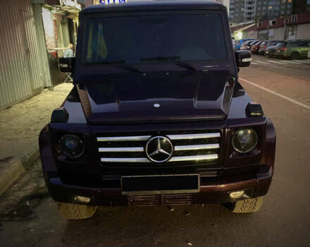 Фиолетовый Мерседес Г-Класс, объемом двигателя 4.97 л и пробегом 269 тыс. км за 18500 $, фото 4 на Automoto.ua