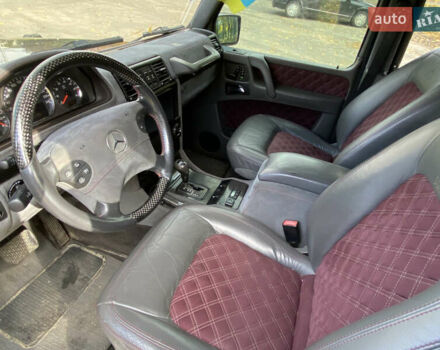 Фиолетовый Мерседес Г-Класс, объемом двигателя 4.97 л и пробегом 269 тыс. км за 18500 $, фото 11 на Automoto.ua