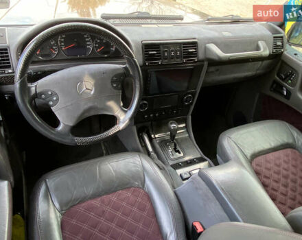 Фиолетовый Мерседес Г-Класс, объемом двигателя 4.97 л и пробегом 269 тыс. км за 18500 $, фото 12 на Automoto.ua