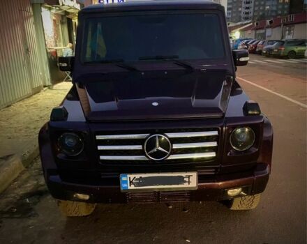 Фиолетовый Мерседес Г-Класс, объемом двигателя 5 л и пробегом 242 тыс. км за 18500 $, фото 3 на Automoto.ua
