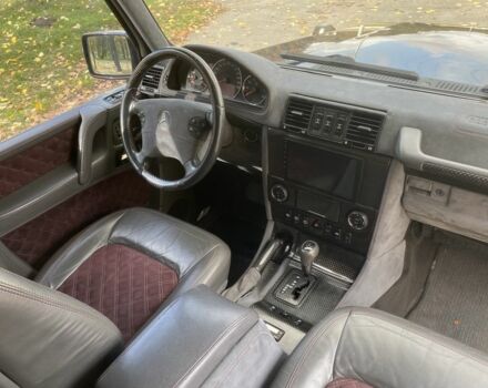 Фиолетовый Мерседес Г-Класс, объемом двигателя 5 л и пробегом 242 тыс. км за 18500 $, фото 15 на Automoto.ua