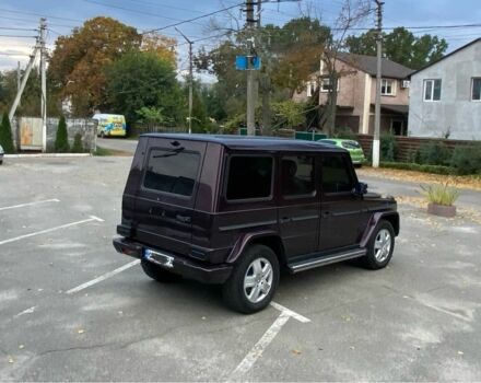 Фиолетовый Мерседес Г-Класс, объемом двигателя 5 л и пробегом 242 тыс. км за 18500 $, фото 5 на Automoto.ua