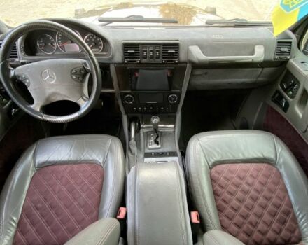 Фиолетовый Мерседес Г-Класс, объемом двигателя 5 л и пробегом 242 тыс. км за 18500 $, фото 14 на Automoto.ua