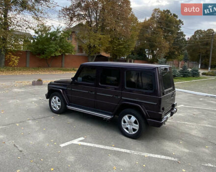 Фиолетовый Мерседес Г-Класс, объемом двигателя 4.97 л и пробегом 269 тыс. км за 18500 $, фото 7 на Automoto.ua