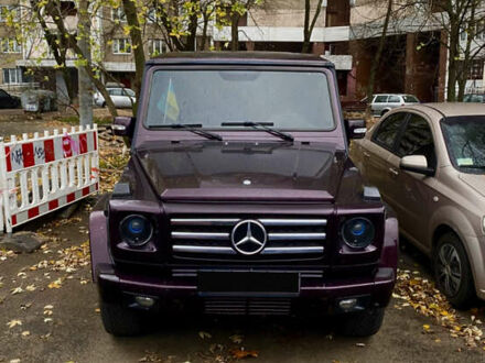 Фиолетовый Мерседес Г-Класс, объемом двигателя 4.97 л и пробегом 269 тыс. км за 18500 $, фото 1 на Automoto.ua
