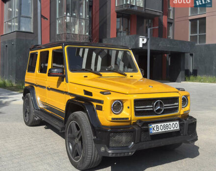 Жовтий Мерседес Г-Клас, об'ємом двигуна 5.44 л та пробігом 136 тис. км за 45000 $, фото 1 на Automoto.ua