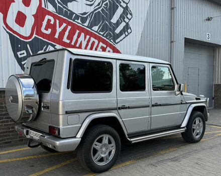 Серый Мерседес Г-Класс, объемом двигателя 4.97 л и пробегом 170 тыс. км за 41000 $, фото 3 на Automoto.ua